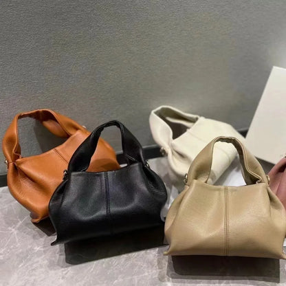 Elegant and sophisticated retro-style women's handbag, simple and versatile crossbody design