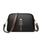 Women's genuine leather handbag with flap, luxurious, messenger style, crossbody