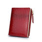 Women's wallet made of genuine leather, with multiple card slots.