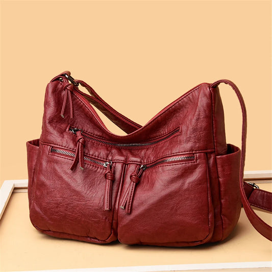 Luxury women's crossbody bags in high-quality leather
