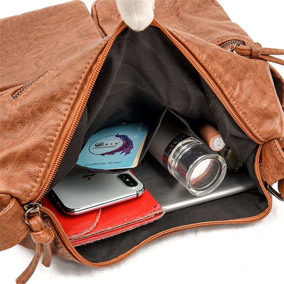 Luxury women's crossbody bags in high-quality leather