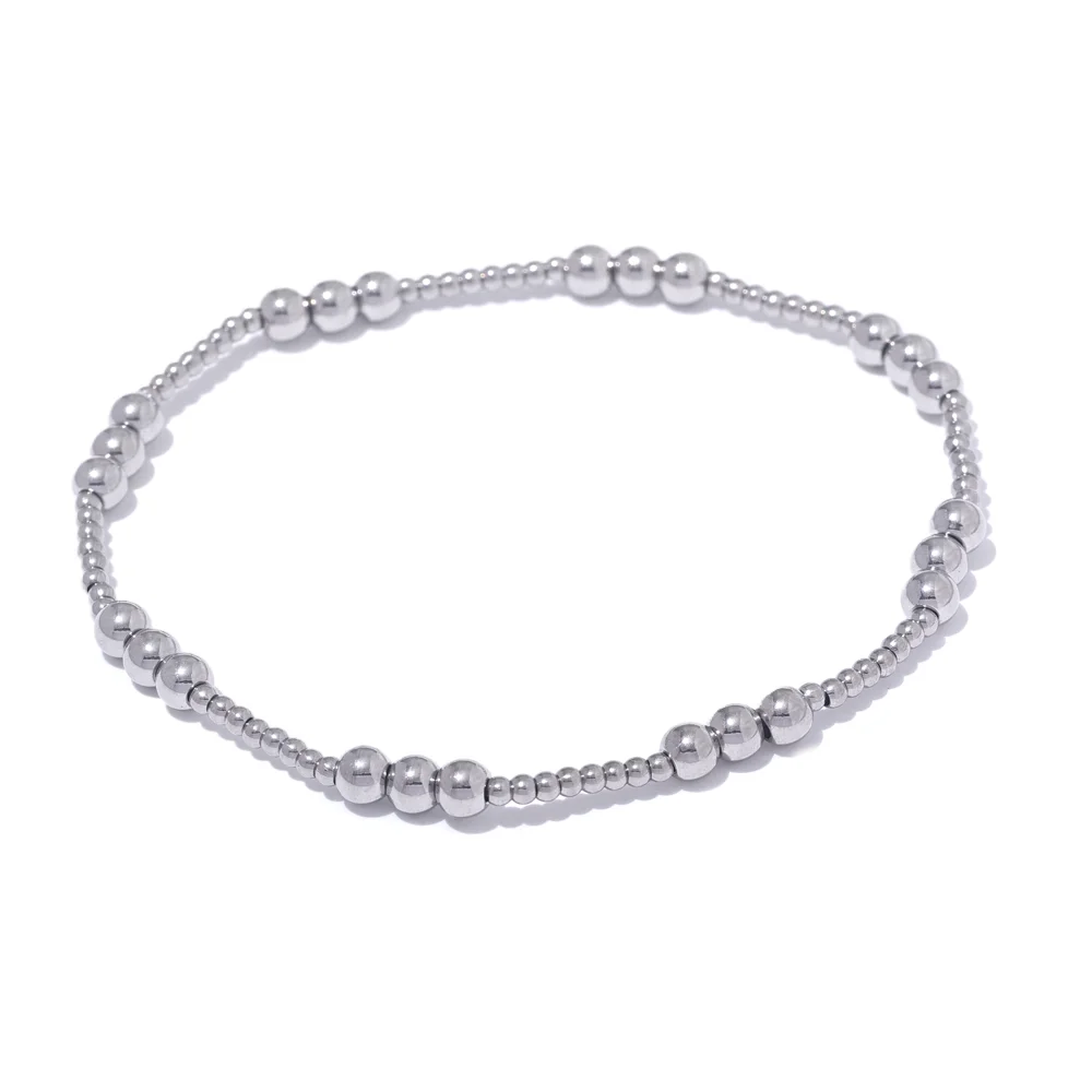 Stainless Steel Bracelet – Handmade, Water-Resistant