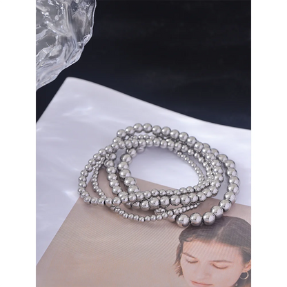 Stainless Steel Bracelet – Handmade, Water-Resistant