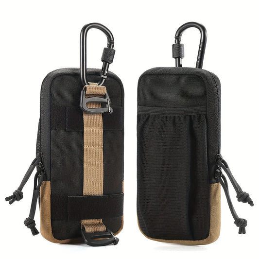 Multifunctional sports waist pack for mobile phones, suitable for mountaineering, hiking, and other outdoor activities.