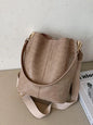 Elegant vintage women's leather handbag