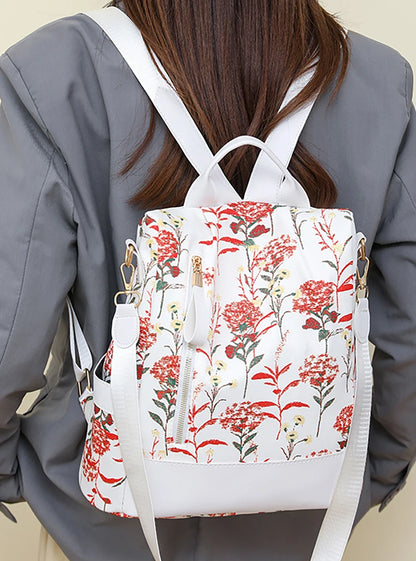 Women's Leather Backpack with Anti-Theft Design – Multifunctional and High-Capacity