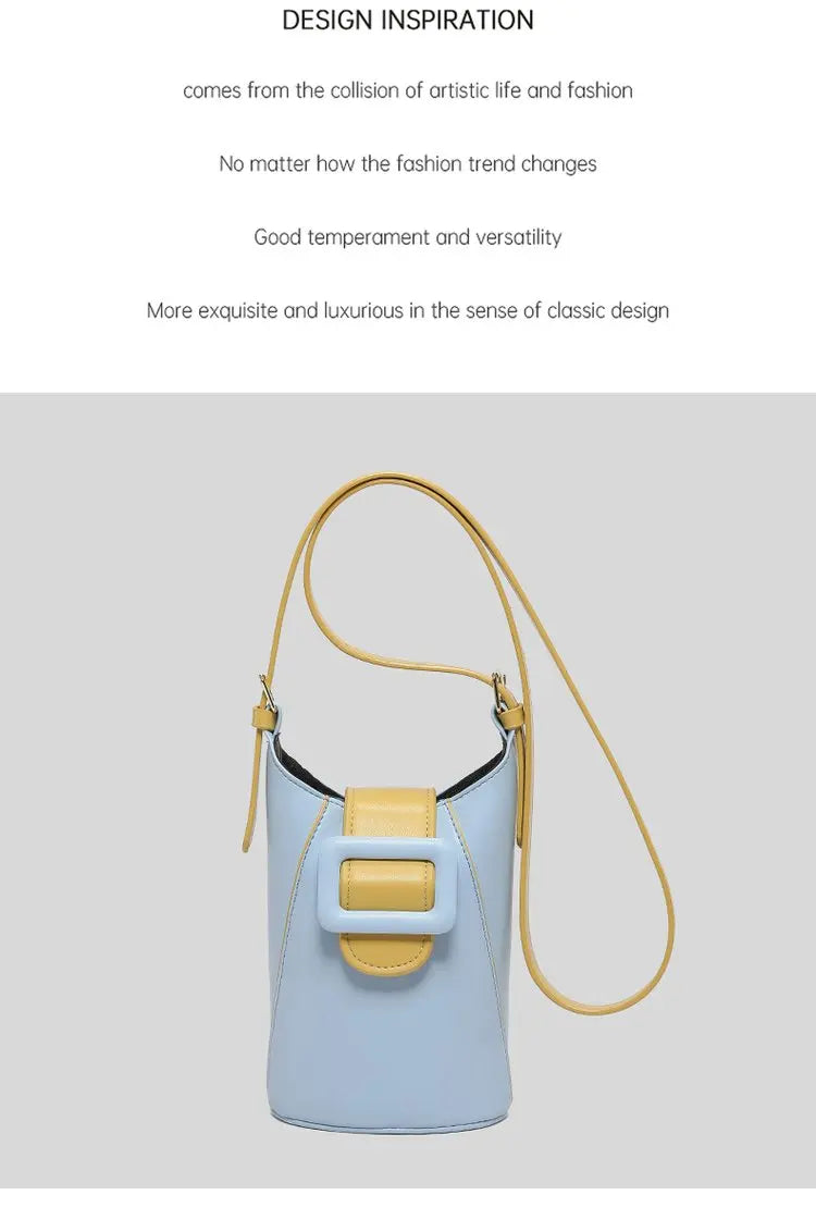 Women's handbag in premium leather, with an elegant vintage style