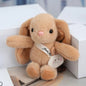Adorable and fun women's keychain with a rabbit fur pendant.