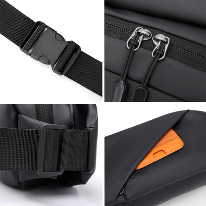 Modern men's shoulder bag and crossbody bag with ample capacity