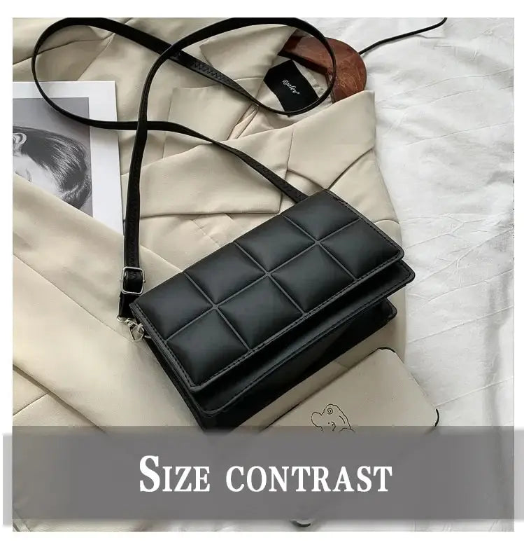 Classic Women's Shoulder Bag with Top Handle – Small, Leather, Crossbody