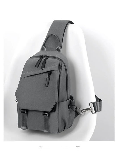 Men's single shoulder crossbody backpack, handheld, for outdoor activities, gym