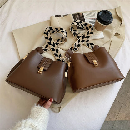 Vintage women's leather handbag