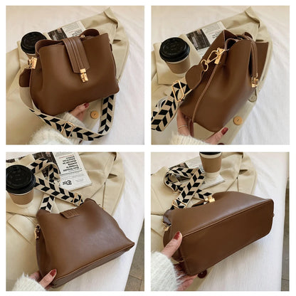 Vintage women's leather handbag