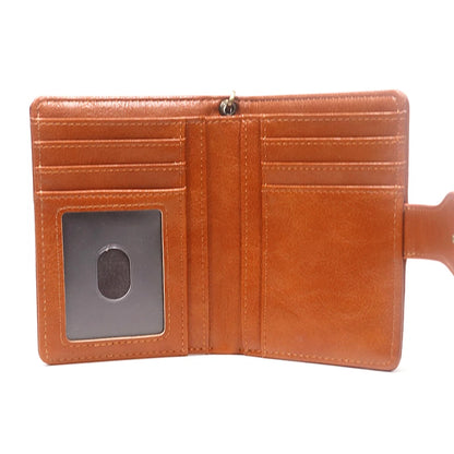 Retro leather women's wallet
