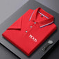 Men's short-sleeved polo shirt, casual and comfortable