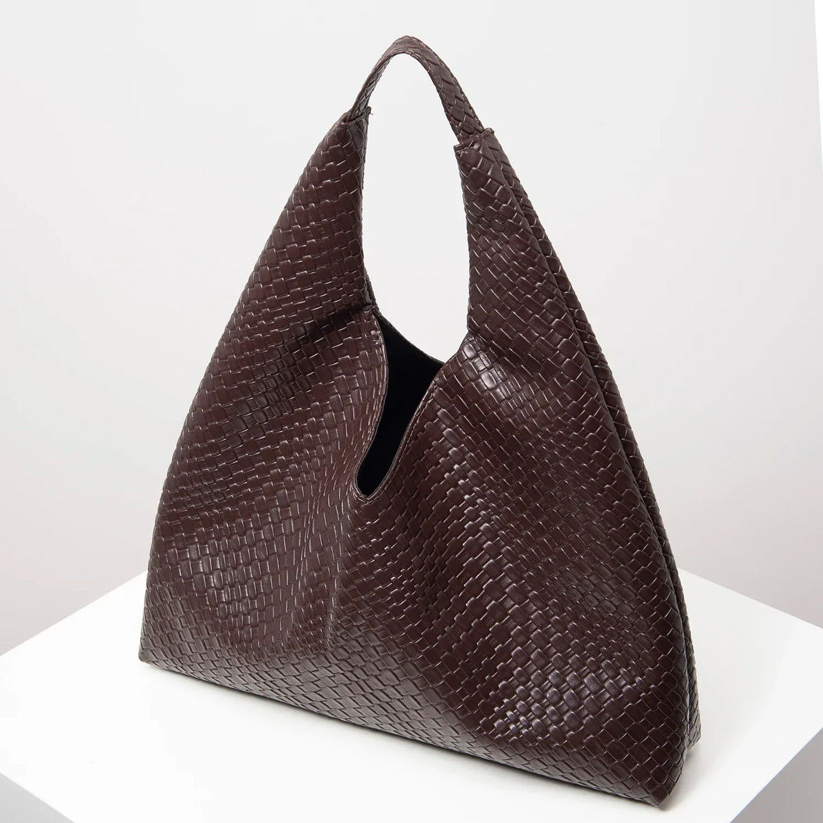 Women's Large-Capacity Retro Leather Hobo Shoulder Bag