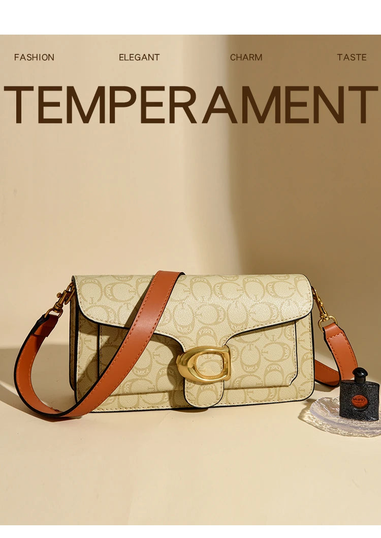 Classic, high-quality women's shoulder bag