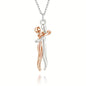 Love Symbol Hug Pendant Necklace – Sophisticated and Elegant