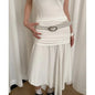 Bohemian women's belt with rivets, sophisticated and exclusive design