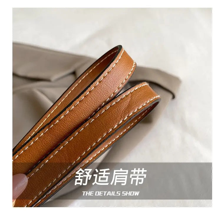 Classic women's handbag, crafted from premium leather with an elegant finish