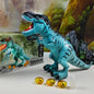 Large, Electric Mechanical Dinosaur Robot Toy for Children – Walks, Releases Smoke, Lays Eggs, Emits Light and Sound