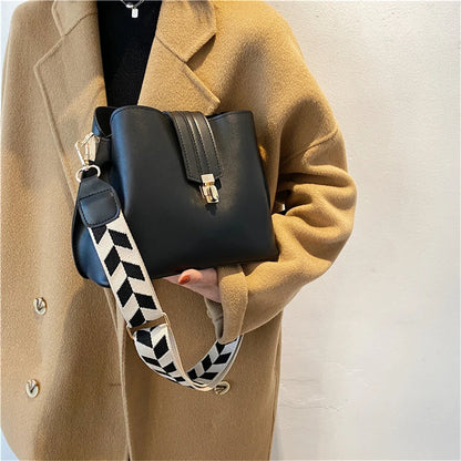 Vintage women's leather handbag