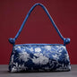 Women's shoulder/handbag in embroidered silk
