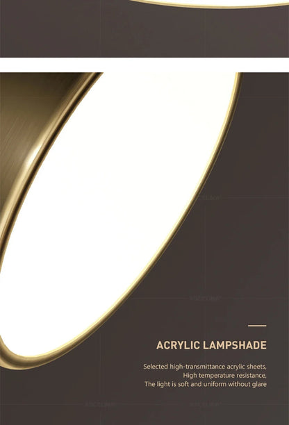 LED Ceiling Light Modern Rotatable Lamp For Corridor Bedroom Living Room Restaurant Indoor Home Decor Round Illumination Fixture