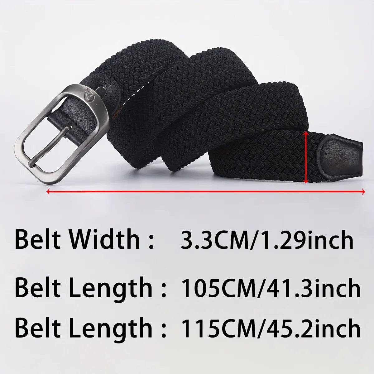Unisex casual and modern belt in various colors