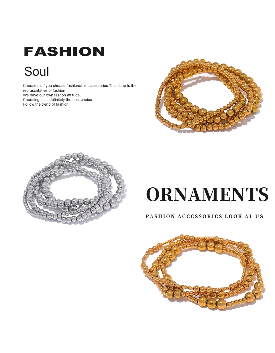 Stainless Steel Bracelet – Handmade, Water-Resistant