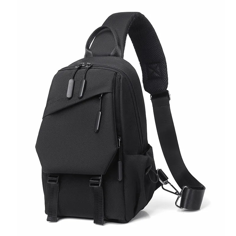 Men's single shoulder crossbody backpack, handheld, for outdoor activities, gym