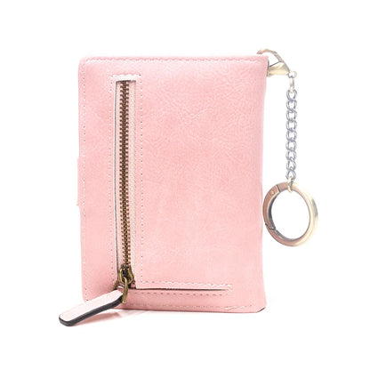 Retro leather women's wallet