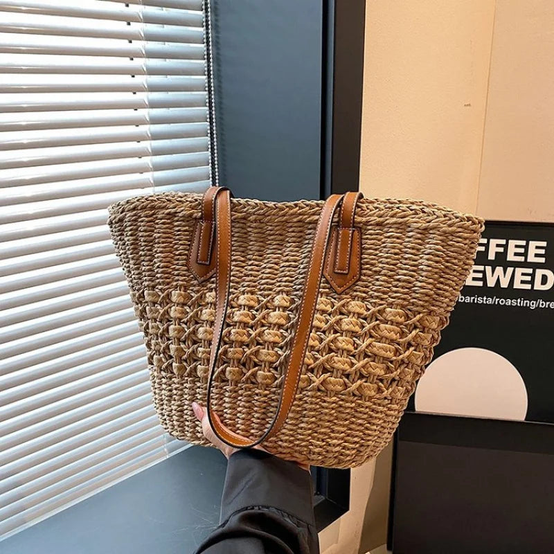 Classic women's handbag, crafted from premium leather with an elegant finish