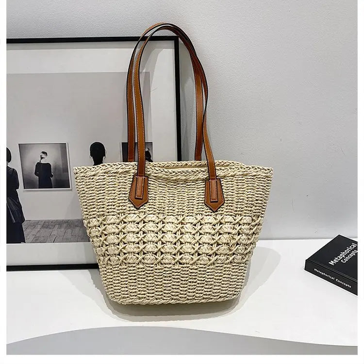 Classic women's handbag, crafted from premium leather with an elegant finish