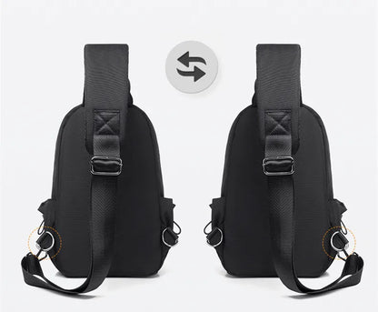 Men's single shoulder crossbody backpack, handheld, for outdoor activities, gym