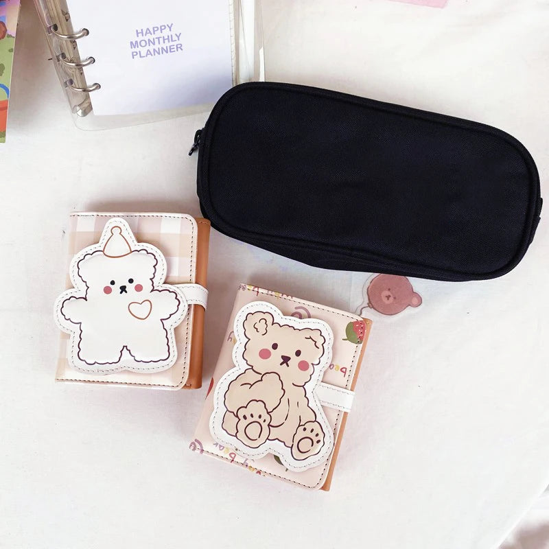 A women's wallet ideal for teenagers, featuring a cartoon design.