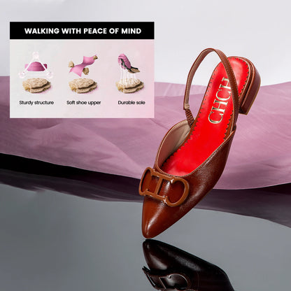 Women's shoe, pointed toe style, elegant