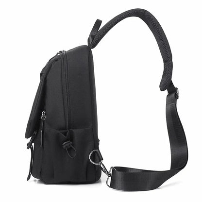 Men's single shoulder crossbody backpack, handheld, for outdoor activities, gym