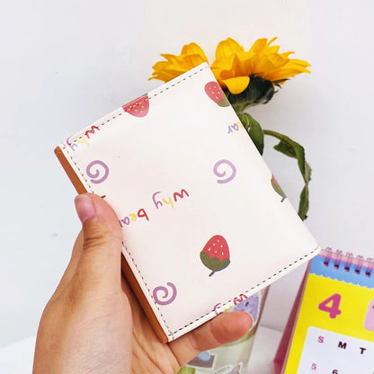 A women's wallet ideal for teenagers, featuring a cartoon design.