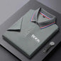 Men's short-sleeved polo shirt, casual and comfortable