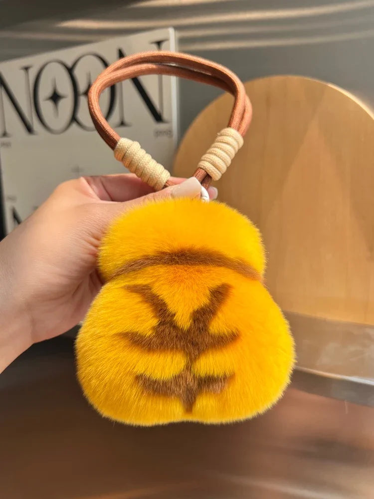 Genuine Rabbit Fur Keychain - Beautiful and cute bag charm
