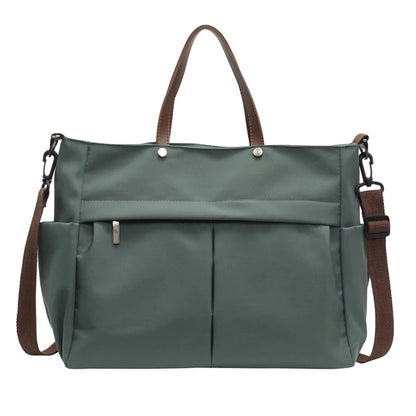 Women's Large-Capacity Nylon Tote Bag (Shoulder or Hand-Carry)