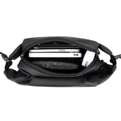 Modern men's shoulder bag and crossbody bag with ample capacity