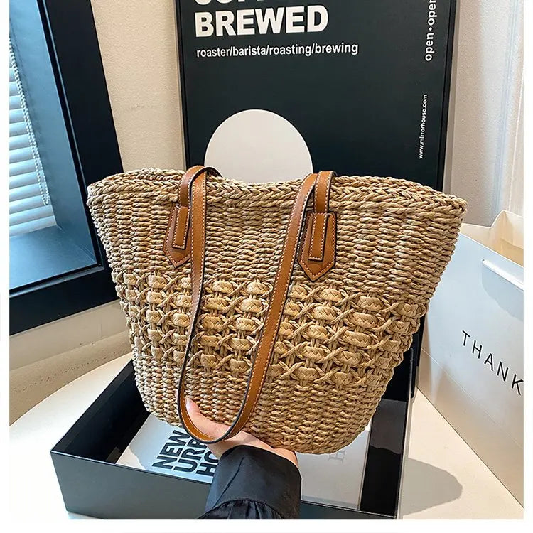 Classic women's handbag, crafted from premium leather with an elegant finish