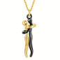 Love Symbol Hug Pendant Necklace – Sophisticated and Elegant