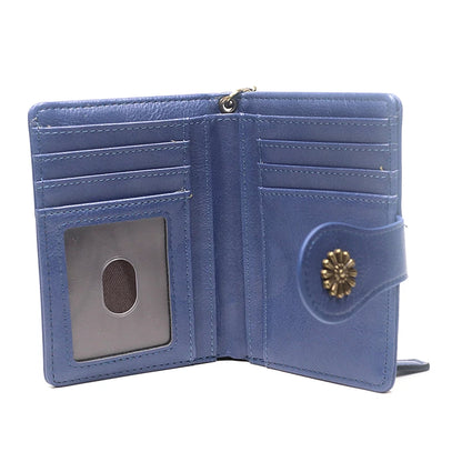 Retro leather women's wallet
