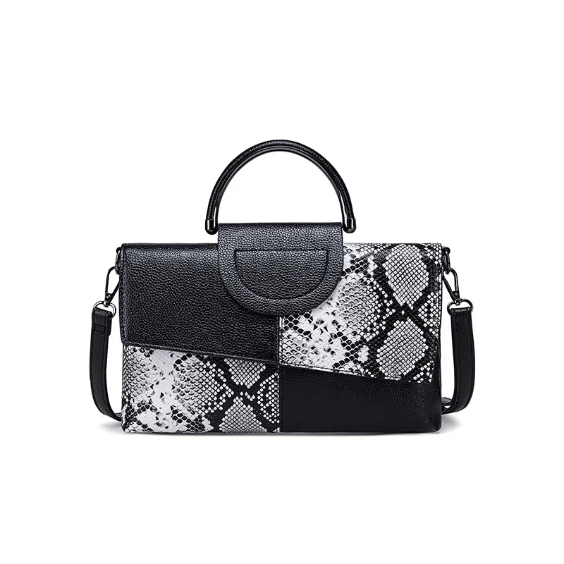 High-Quality Soft Leather Women's Bag (Crossbody/Shoulder/Handheld) – Modern and Sophisticated Design