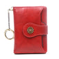 Retro leather women's wallet