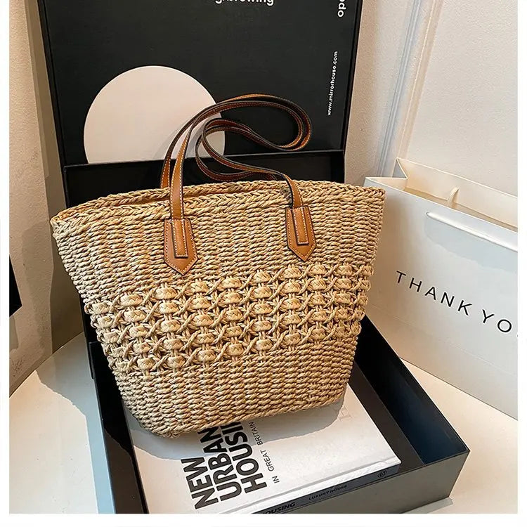 Classic women's handbag, crafted from premium leather with an elegant finish