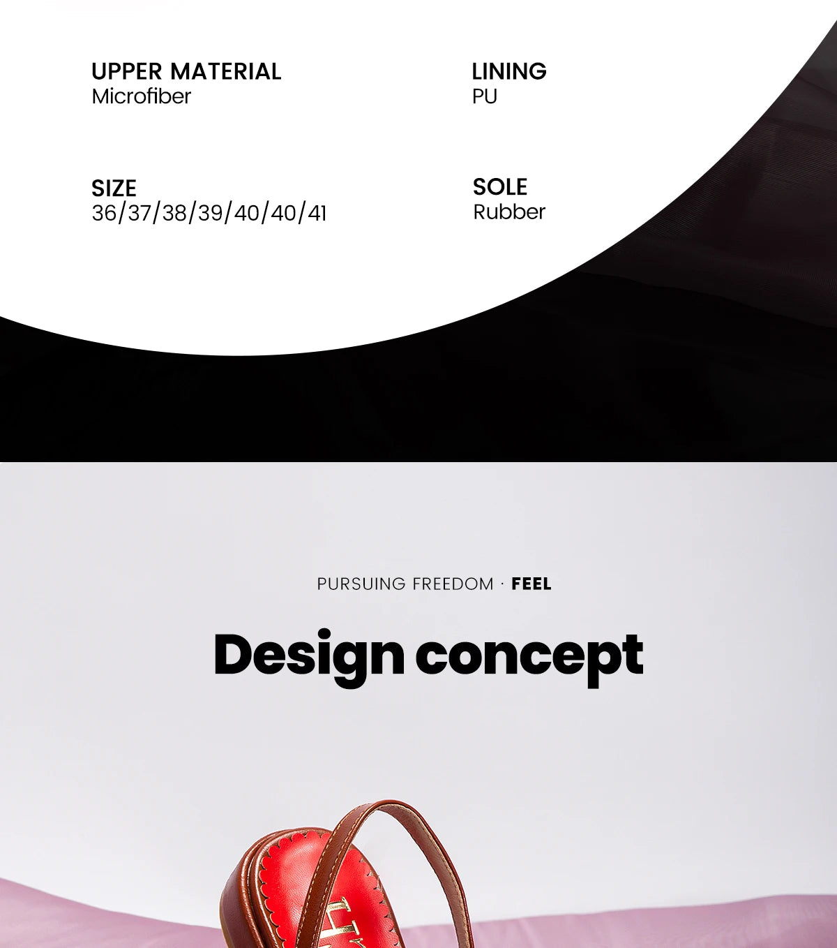 Women's shoe, pointed toe style, elegant